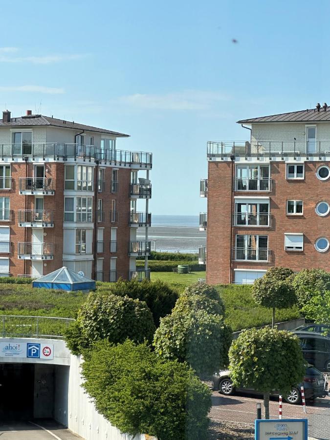 Traumhafte Ferienwohnung "Seeperle" In Cuxhaven - Duhnen Mit Teilseeblick In 1A Lage Bagian luar foto