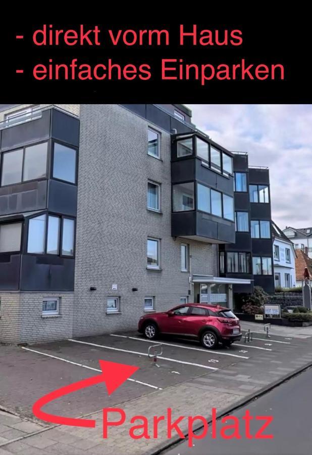 Traumhafte Ferienwohnung "Seeperle" In Cuxhaven - Duhnen Mit Teilseeblick In 1A Lage Bagian luar foto