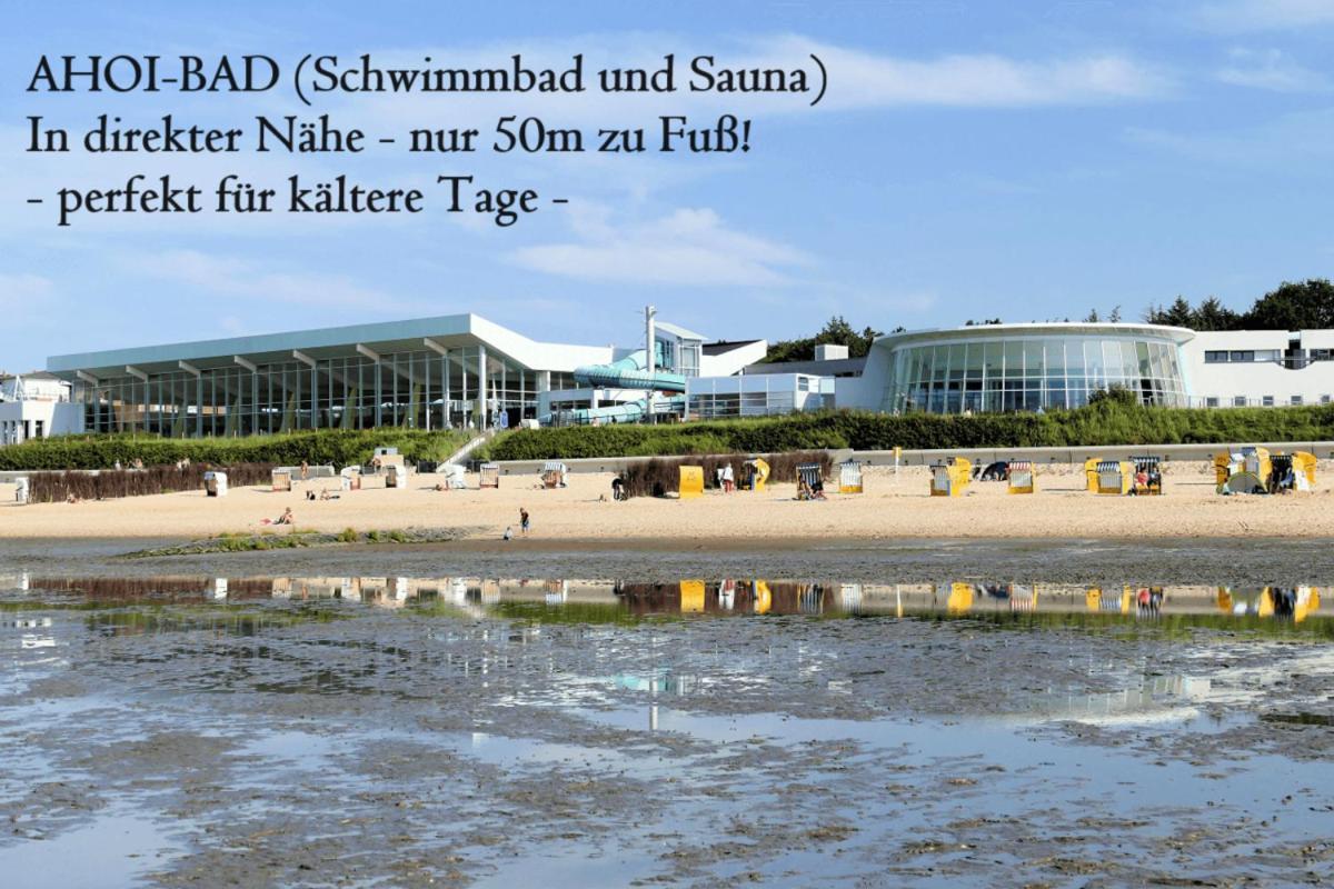 Traumhafte Ferienwohnung "Seeperle" In Cuxhaven - Duhnen Mit Teilseeblick In 1A Lage Bagian luar foto